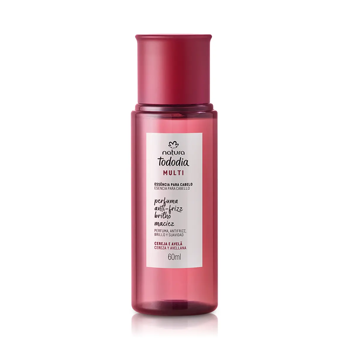 Essência capilar Natura Tododia cereja e avelã 60ml