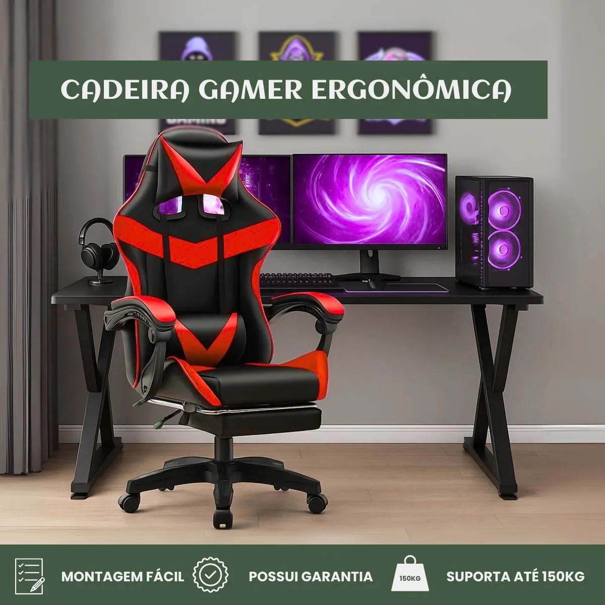 Cadeira Gamer Nitro LuvinCo