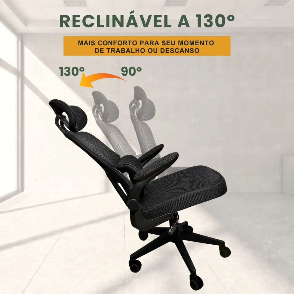 Cadeira ergonômica Genebra B500 Luvinco