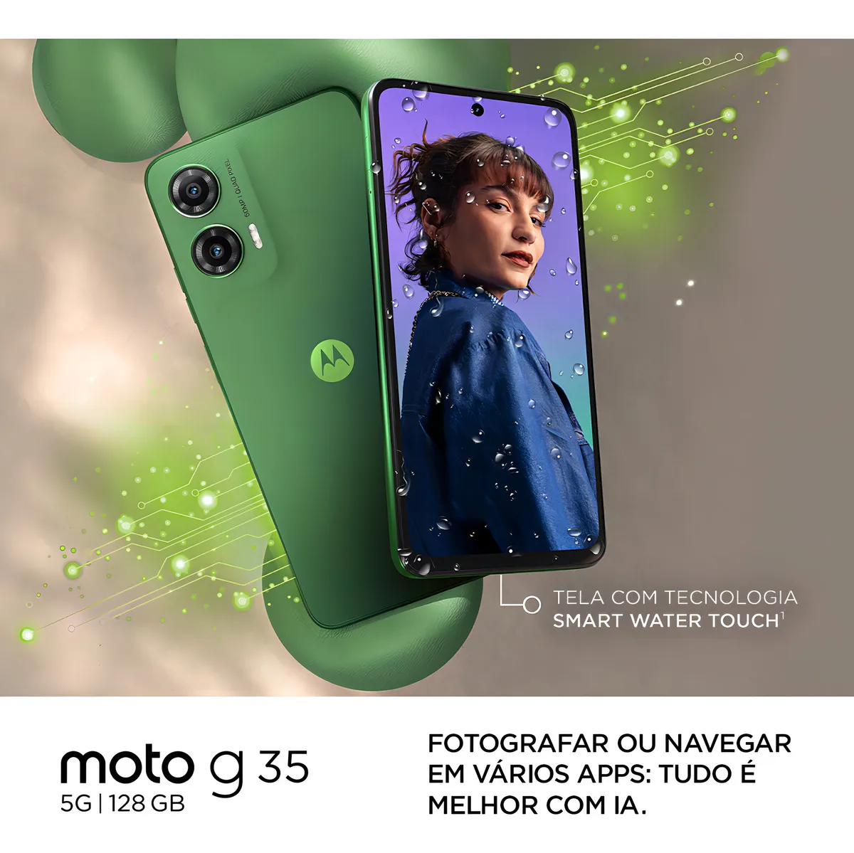 Motorola Moto G35 design