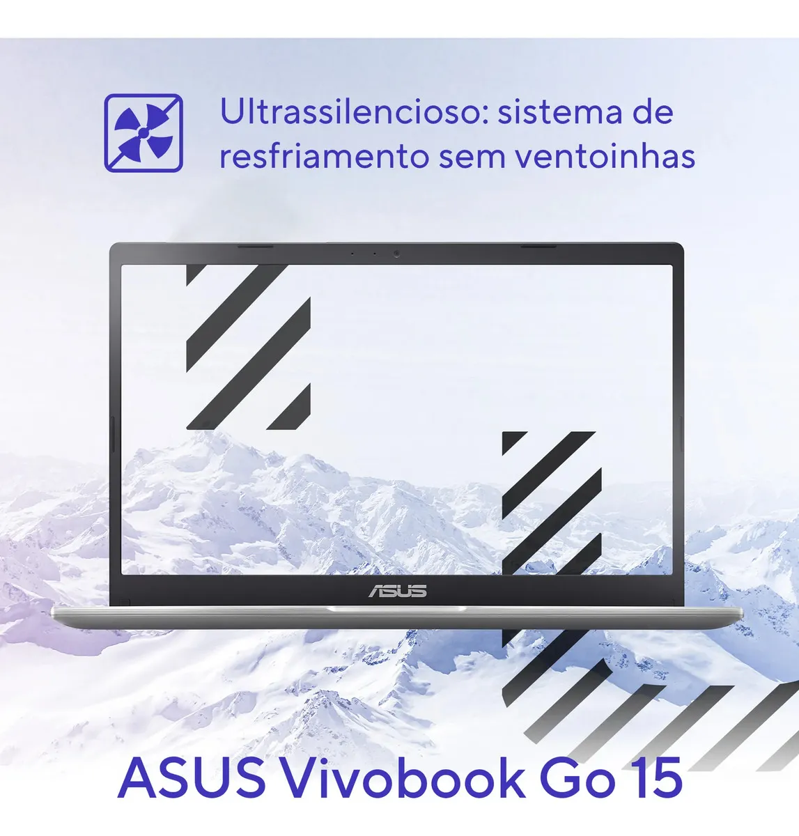 Tela do Notebook ASUS Vivobook Go 15