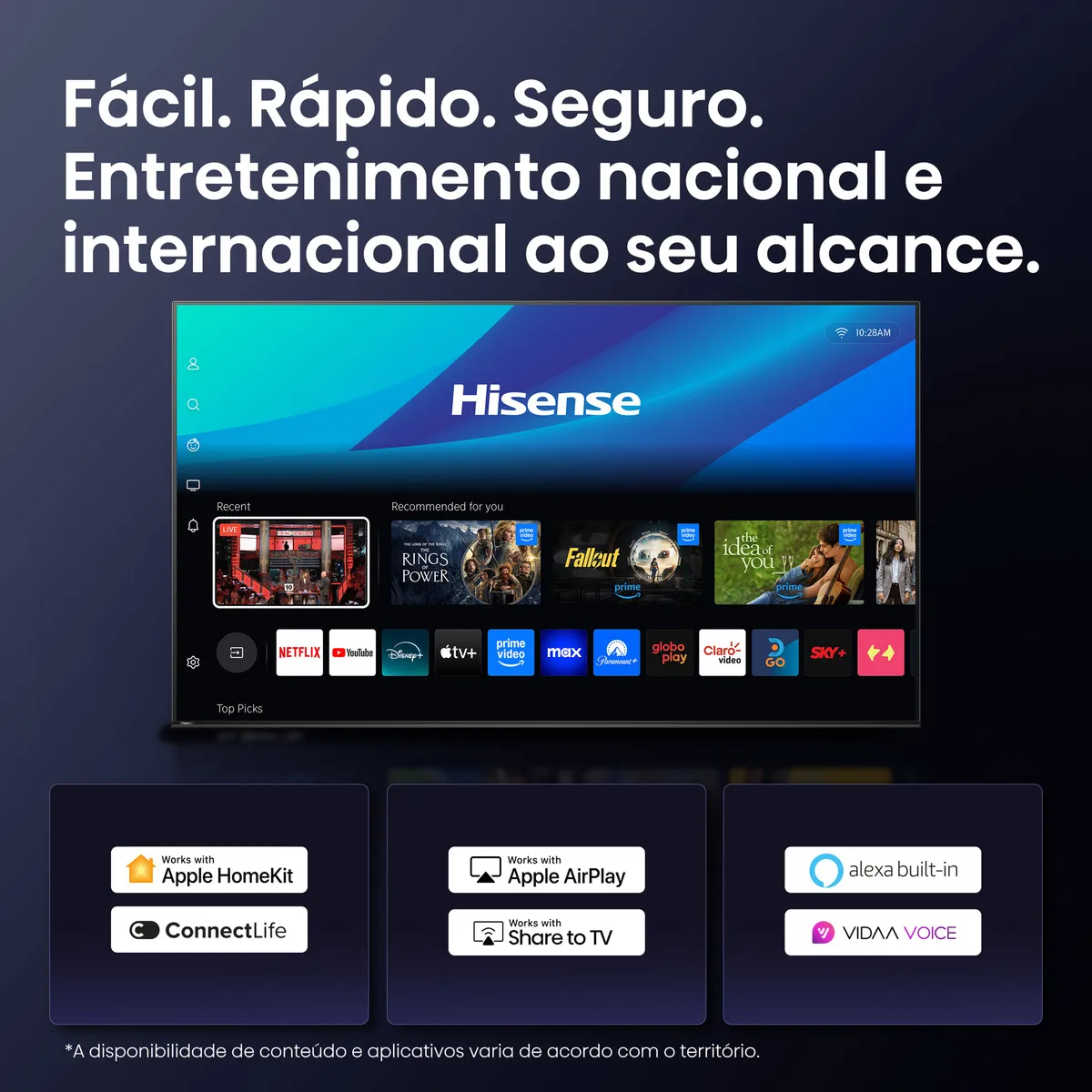 Smart TV Hisense QLED 50