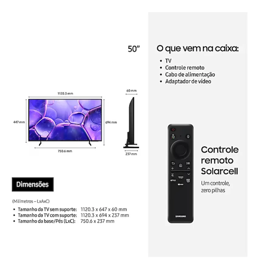Smart TV Crystal UHD 4K